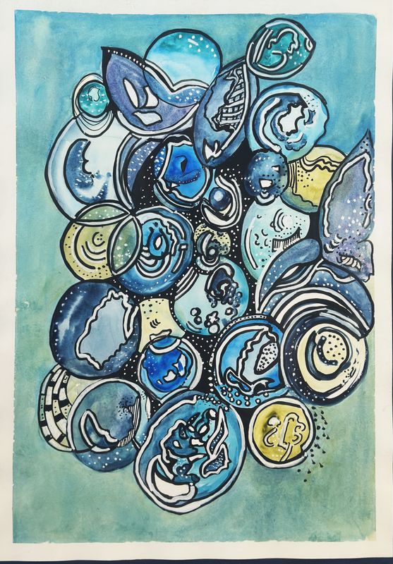 Blue Bubbles