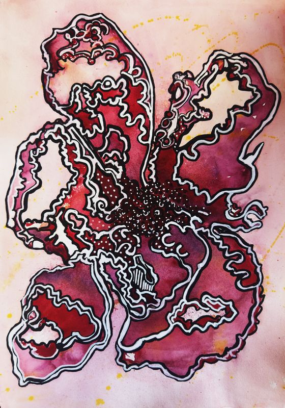 Ruffle Rouge, by Marcia Scott